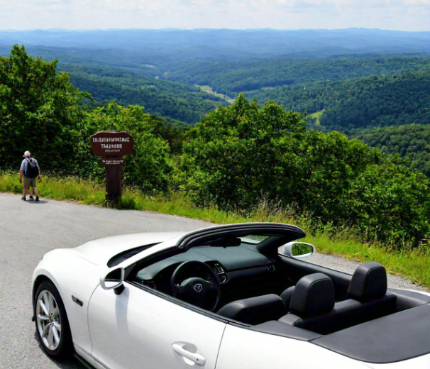 Blood Mountain White Miata