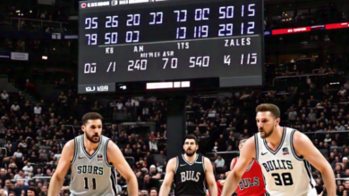 San Antonio Spurs vs Chicago Bulls Match Player Stats