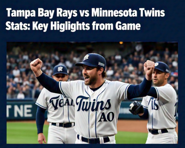 Tampa Bay Rays vs Minnesota Twins Match Player Stats