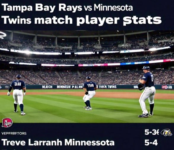 Tampa Bay Rays vs Minnesota Twins Match Player Stats