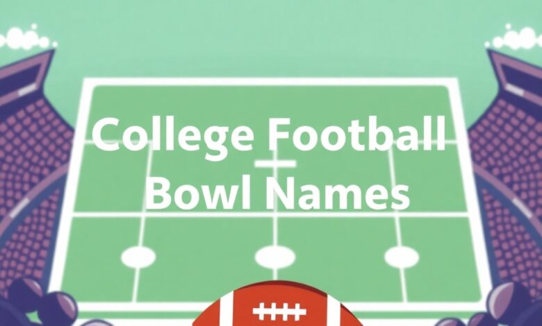 College Football Bowl Game Name Ideas