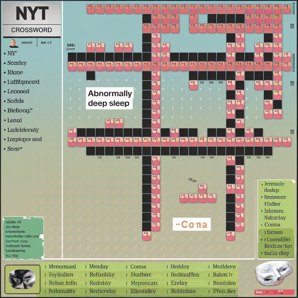 Abnormally Deep Sleep NYT Crossword