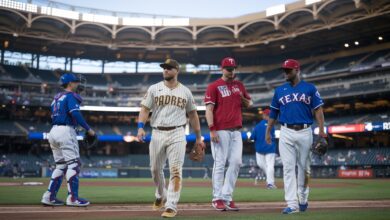 Padres vs Texas Rangers Match Player Stats