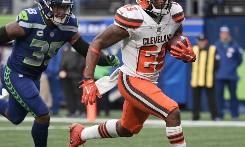 Cleveland Browns vs Seahawks Match Player Stats