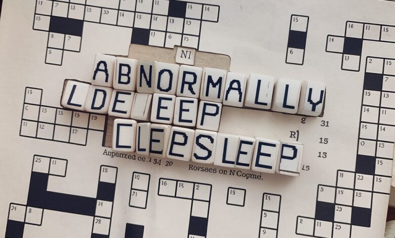 Abnormally Deep Sleep NYT Crossword