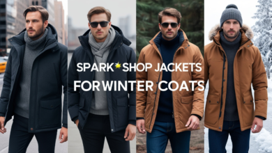 The Spark Shop Men’s Winter Jacket: Stay Warm and Stylish All Season