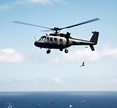 what allows birds to not fly near helicopters​