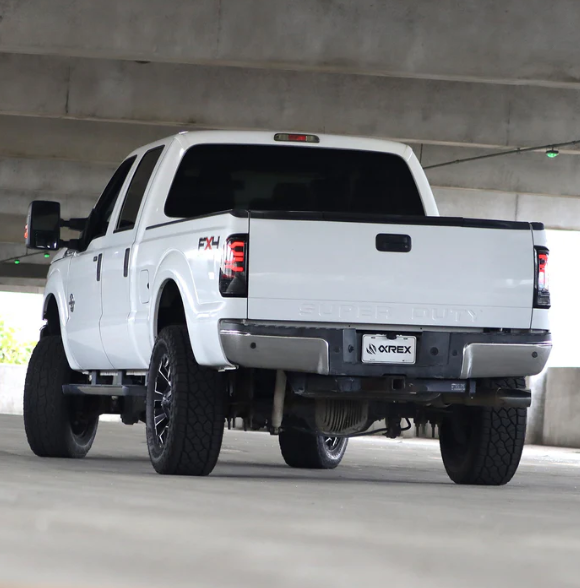 2003 F350 Alpha Rex Tail Lights Paint Matched