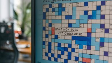 Home Monitors NYT Crossword