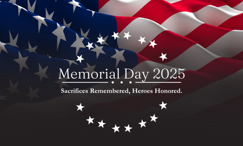 When is Memorial Day 2025