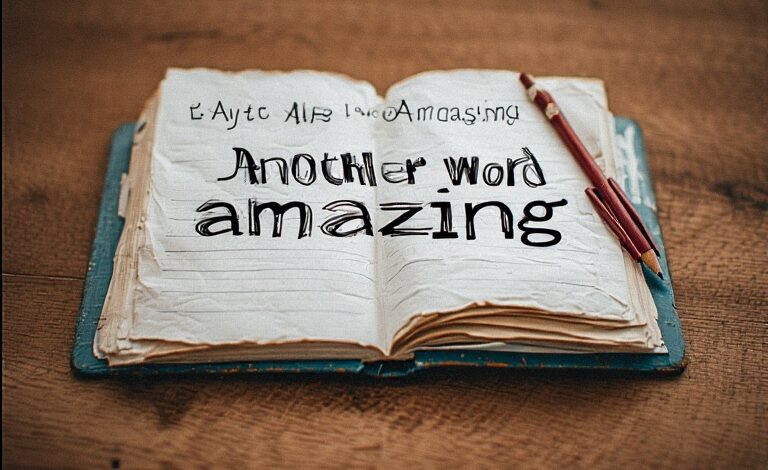 Another Word for Amazing